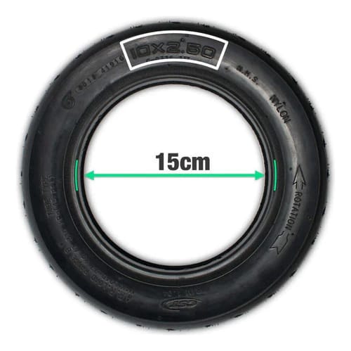 Cubierta Para Monopatín Scooter Eléctrico Cst 10x2,50